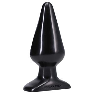 Doc Johnson crni analni plug - classic, veliki - (14,5cm)