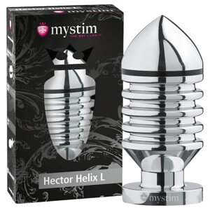 mystim Hector Helix - elektro analni čep (veliki)