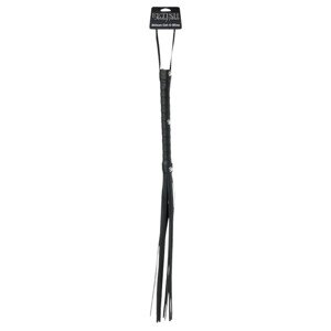 Fetish Fantasy Deluxe Cat-O-Nine - bič (65 cm) - crni