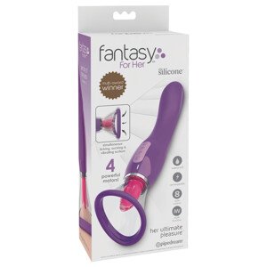 Fantasy - Punjiva 3u1 masažna naprava (ljubičasta)