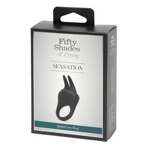 Pedeset nijansi sive - crni prsten za penis s klitoris stimulatorom