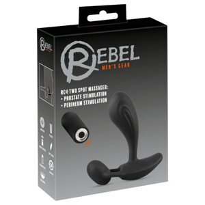 Rebel RC - 2u1 masažer prostate (crni)