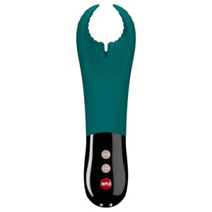 Fun Factory Manta - vibrator za glavić (tirkizno-crna)