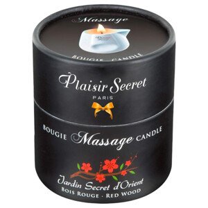 Plaisirs Secrets Red Wood - masažna svijeća (80ml)