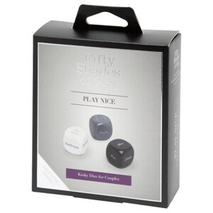Pedeset nijansi sive - set erotskih kockica (3 kom)