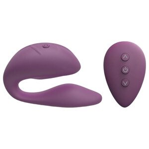 Cotoxo Cupid 2 - daljinski parni vibrator (ljubičasta)