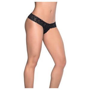 Mapalé - otvorena tanga (crna) - L