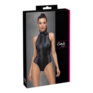 Cottelli Party - crni body s uzorkom zmijske kože