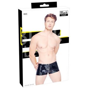 Black Level - muške kratke hlače s patentnim zatvaračem (crne) - L