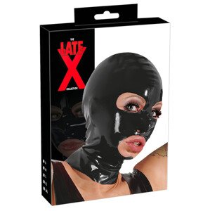 LATEX – Maska s usnikom (crna)
