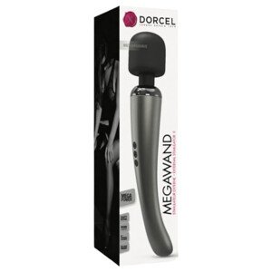 Dorcel Megawand - punjivi masažni vibrator (srebrni)
