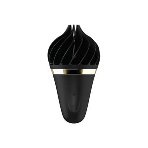 Satisfyer Sweet Treat - rotirajući klitoralni vibrator s punjenjem (crni)