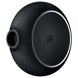 Satisfyer Pro To Go 3 - zračni stimulator klitorisa (crni)