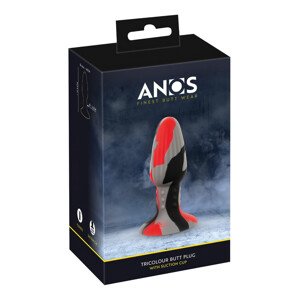 ANOS - šareni silikonski analni čep