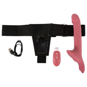 You2Toys - Set crvenog vibratora na remen