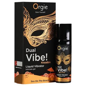 Orgie Dual Vibe - uniseks tekući vibrator - Sex on the Beach (15ml)