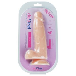 Desirel Titan - naturistički dildo s testisima, realističan