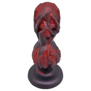 OgazR - kugličasti analni dildo - 10,5 cm (crni)