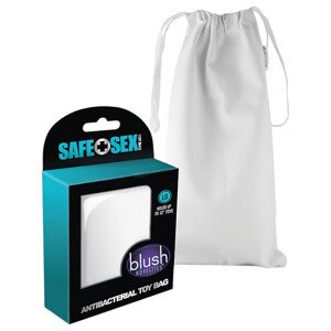 Safe Sex - antibakterijska torba za erotske igračke (bijela)
