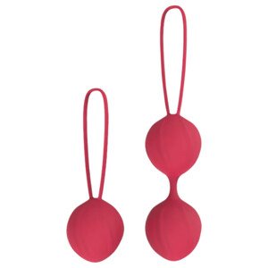 Cotoxo Cherry - Set od 2 geisha kuglica (crvene)