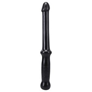 Doc Johnson analni dildo s ručkom (crni)