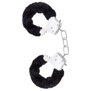 Temptasia Cuffs - plišane lisice (crne)