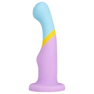 Avant Heart of Gold - šareni dildo s vakuumskom drškom