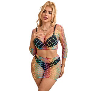 Subblime 952440 - šarena mrežasta garnitura - S-L