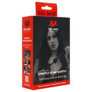 Sei Mio - kuglasti usni uložak (crni)