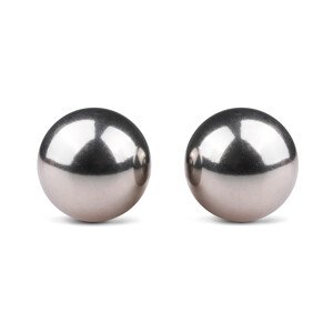 Easytoys Ben Wa - čelične geisha kuglice - srebrne (19mm)