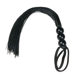 Easytoys Silikonski Bič - crni silikon bič