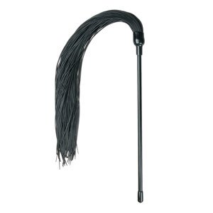 Easytoys Tickler - ljuta silikonska bič (crna)
