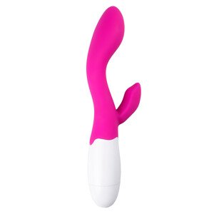 Easytoys Lily - vibrator s rotirajućim rukohvatom (ružičasti)