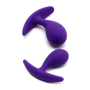 Rimba Copenhagen - set analnih čepova - ljubičasta (2 kom)