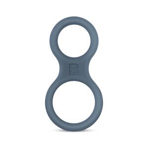 Boners Classic - prsten za penis i testise (siva)