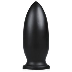 BUTTR Žuti Pas - dildo s vakuumskom čašom (crni)