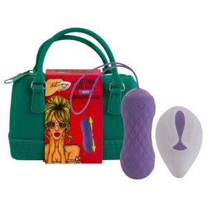 FEELZTOYS Jivy - radiofrekventno vibracijsko jaje (ljubičasta)