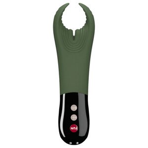 Fun Factory Manta - vibrator za glavić (zeleno-crni)
